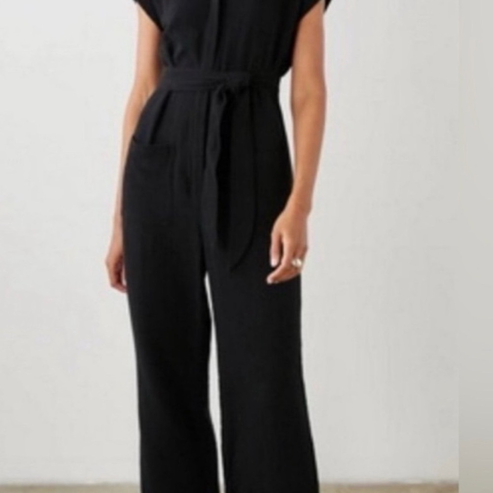 Rails Classic Black Jumpsuit